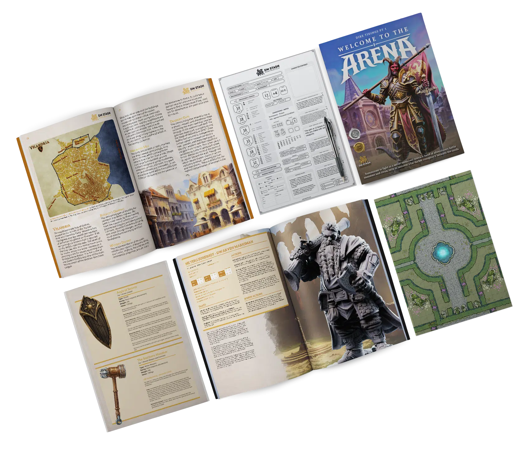 Welcome to the Arena campaign book