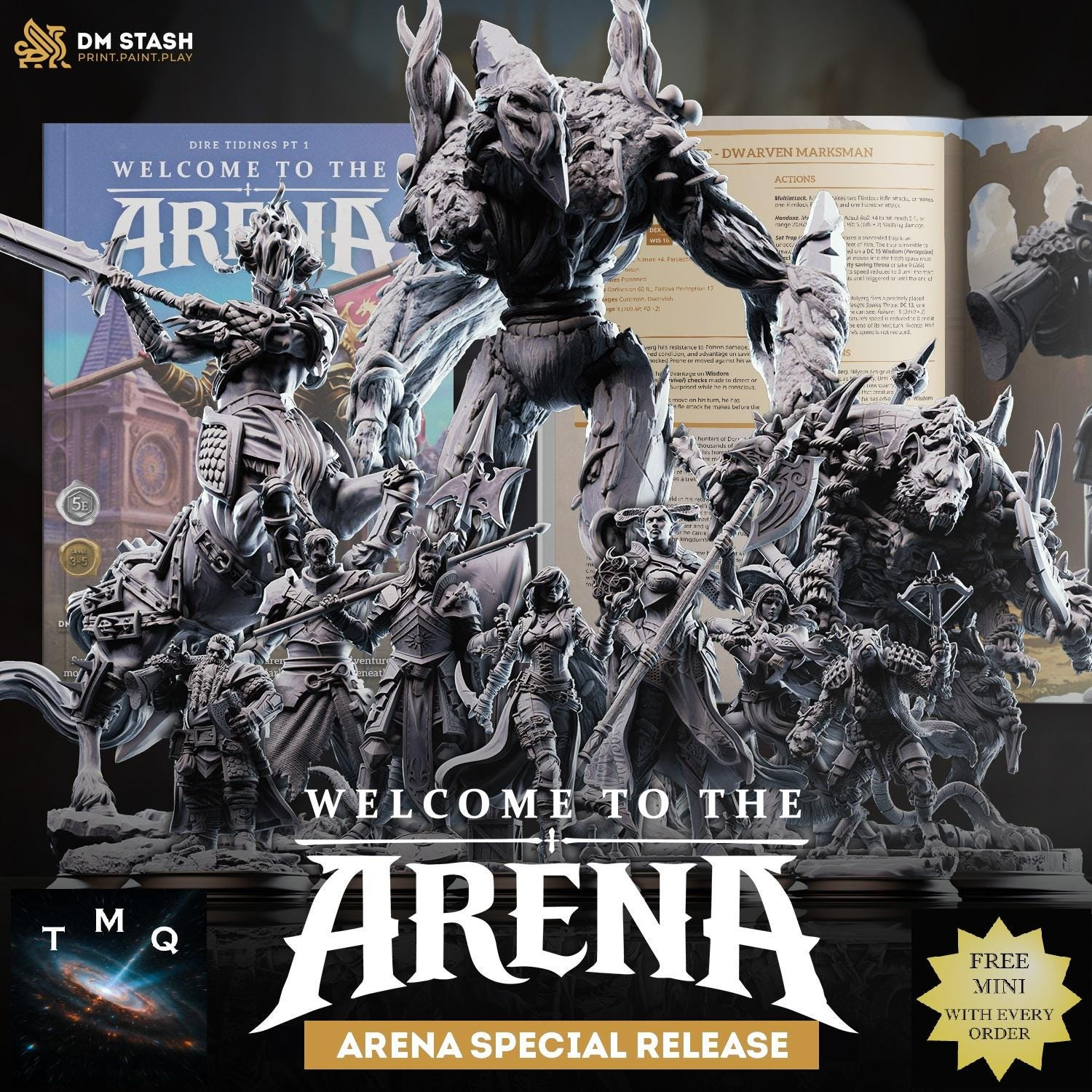 Welcome to the Arena set