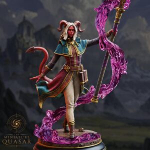 Aria the Faithful – Tiefling Sorceress