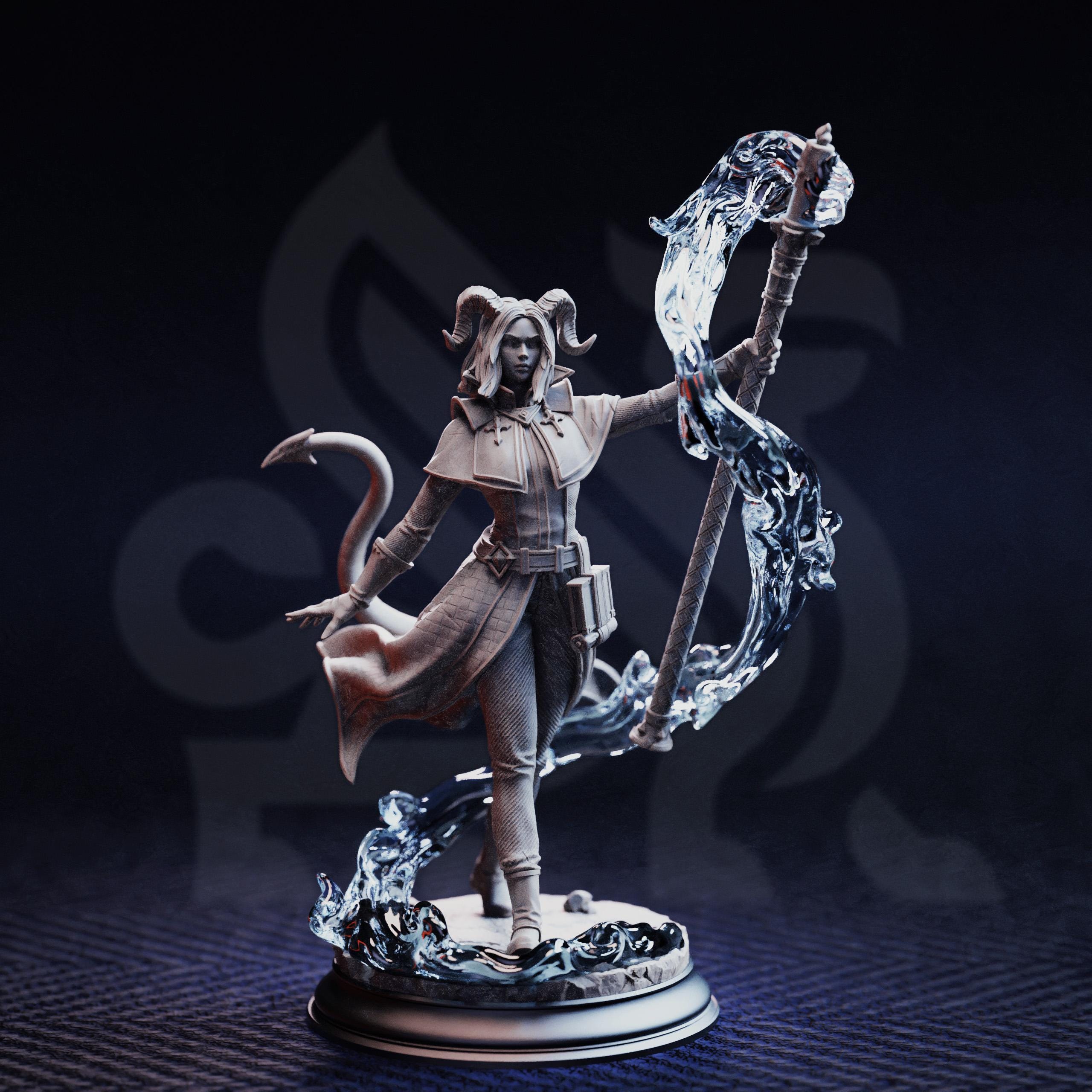 Aria the Faithful – Tiefling Sorceress - Image 2