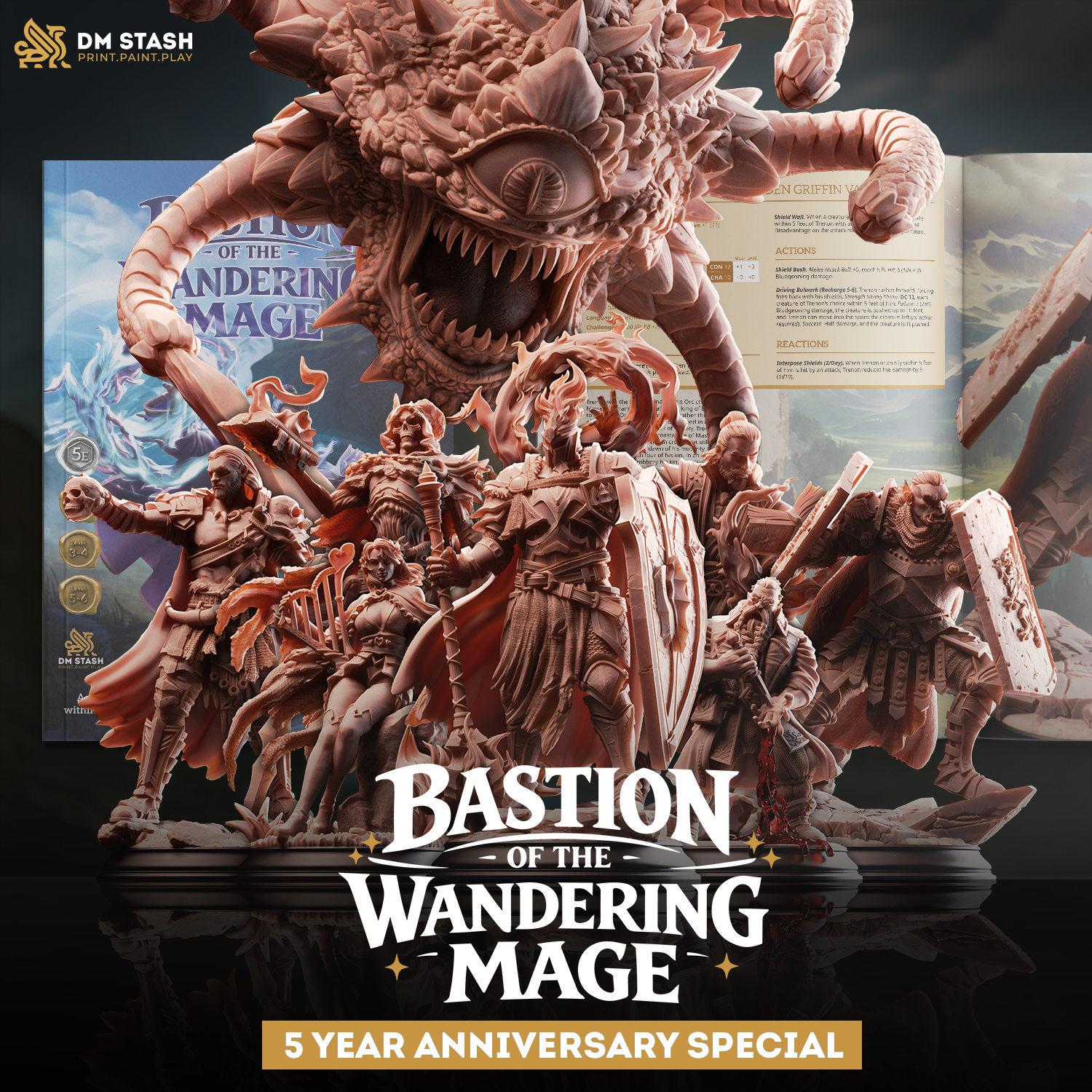 Bastion of the Wandering Mage full models lineup