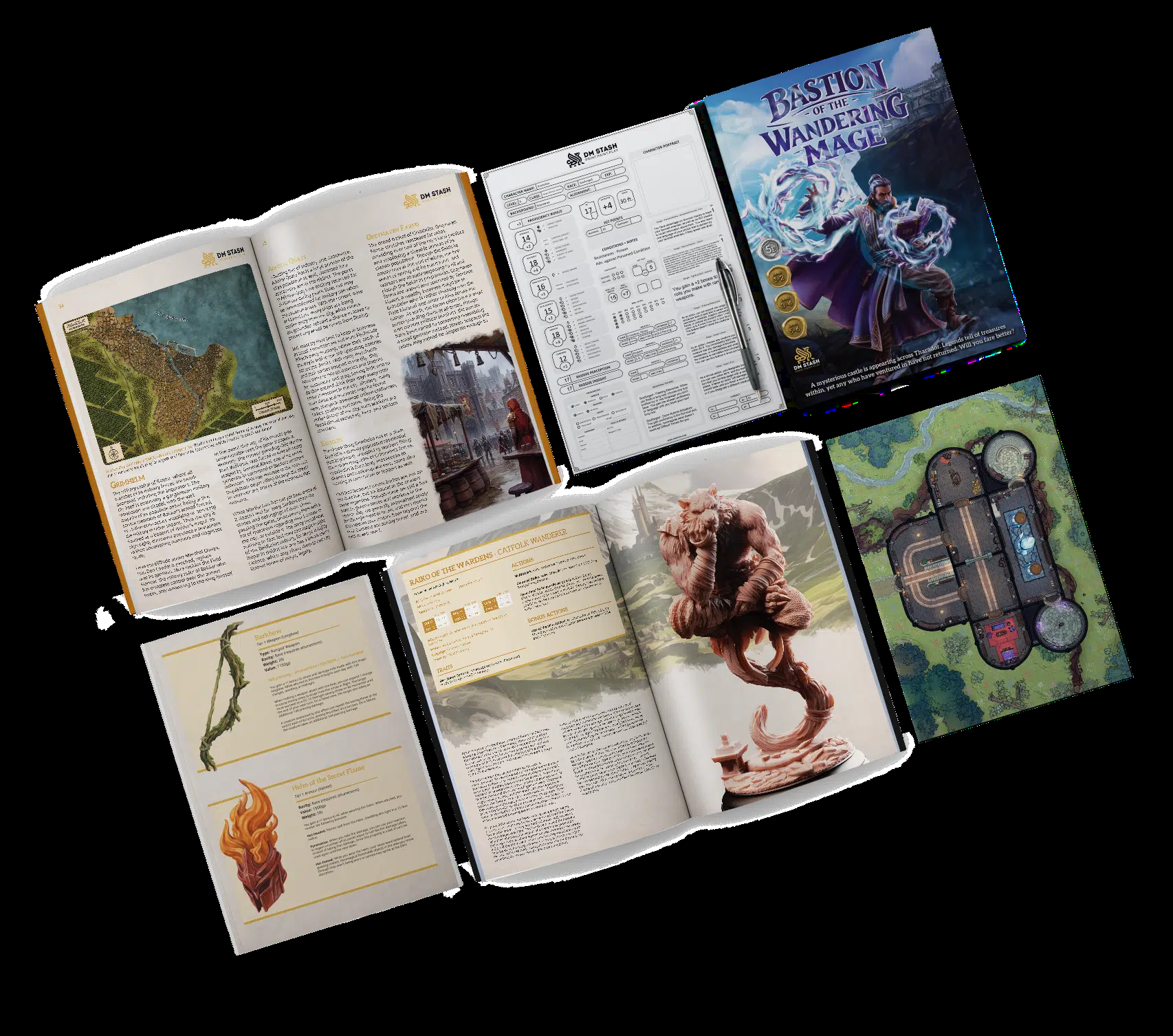 Bastion of the Wandering Mage campaign book