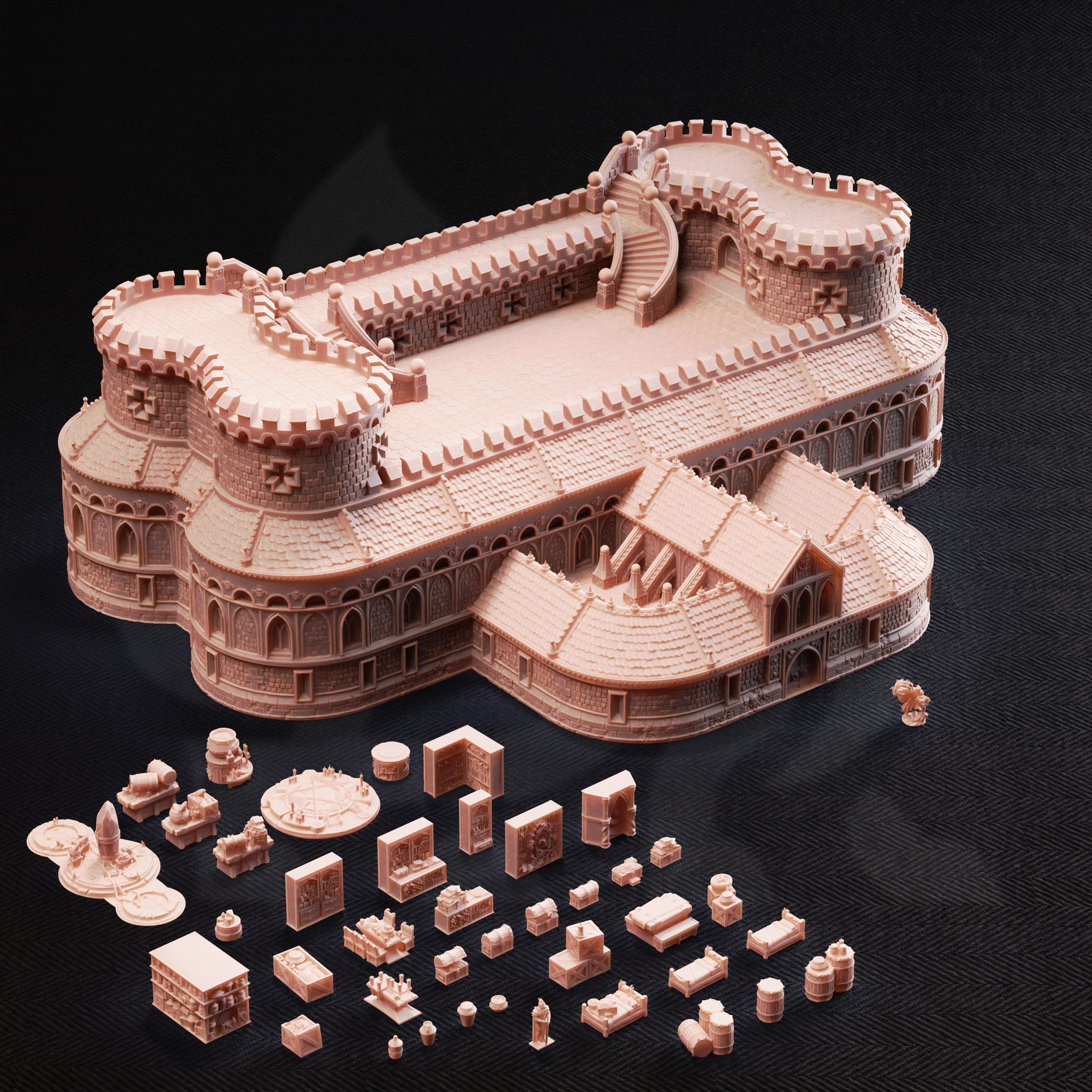 Bastion of the Wandering Mage – Full Set 32mm-only