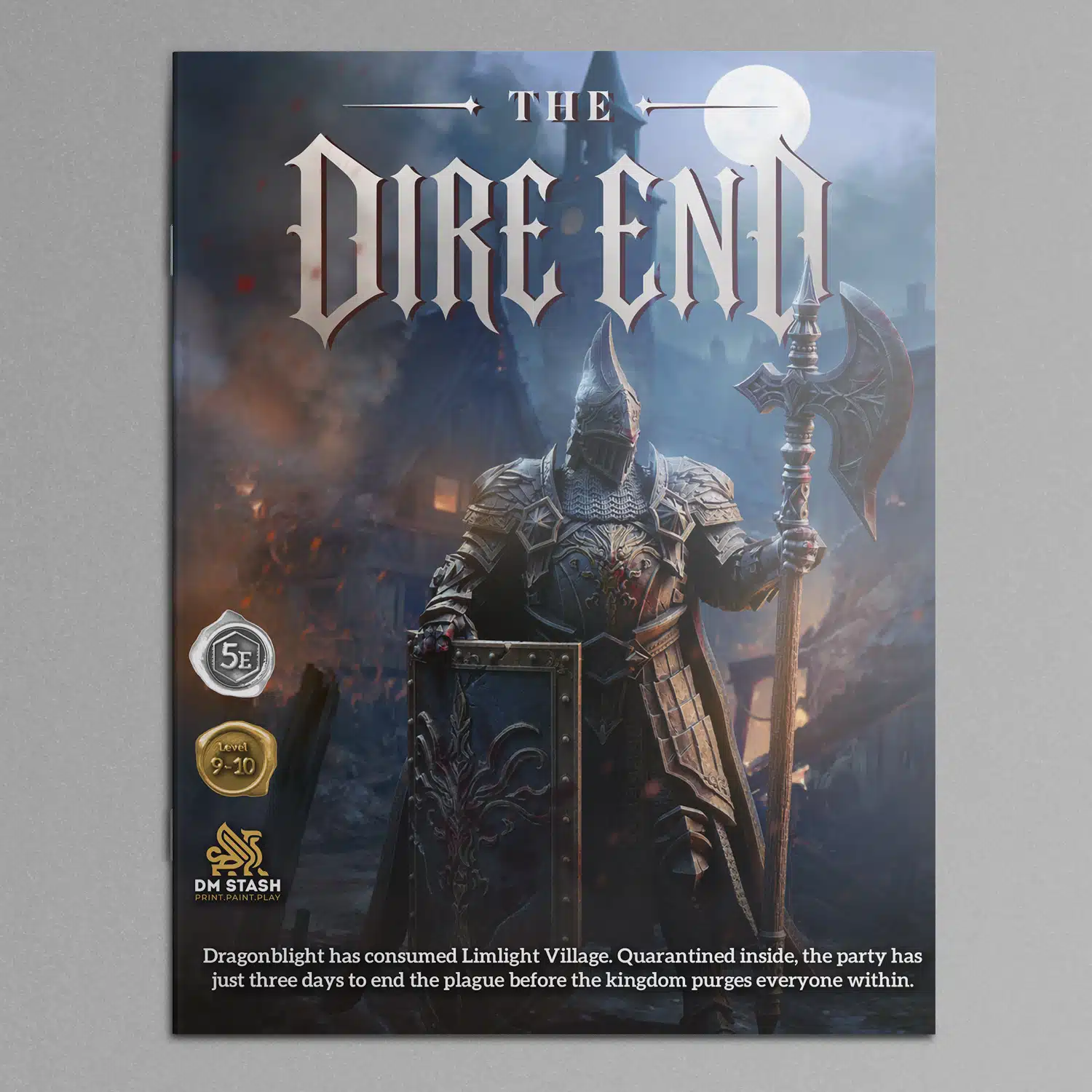 The Dire End campaign cover