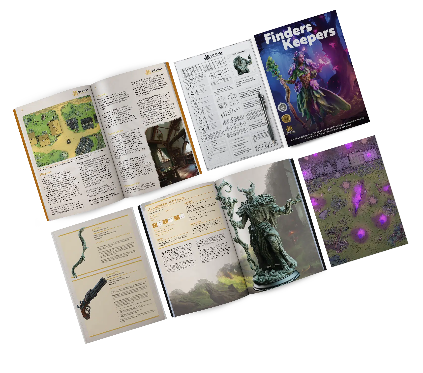 The Fey Court campaign book