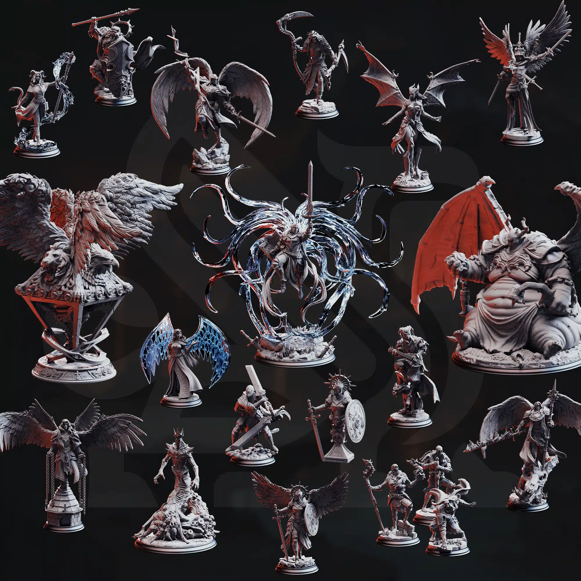 Hell at Heaven's Gate miniatures