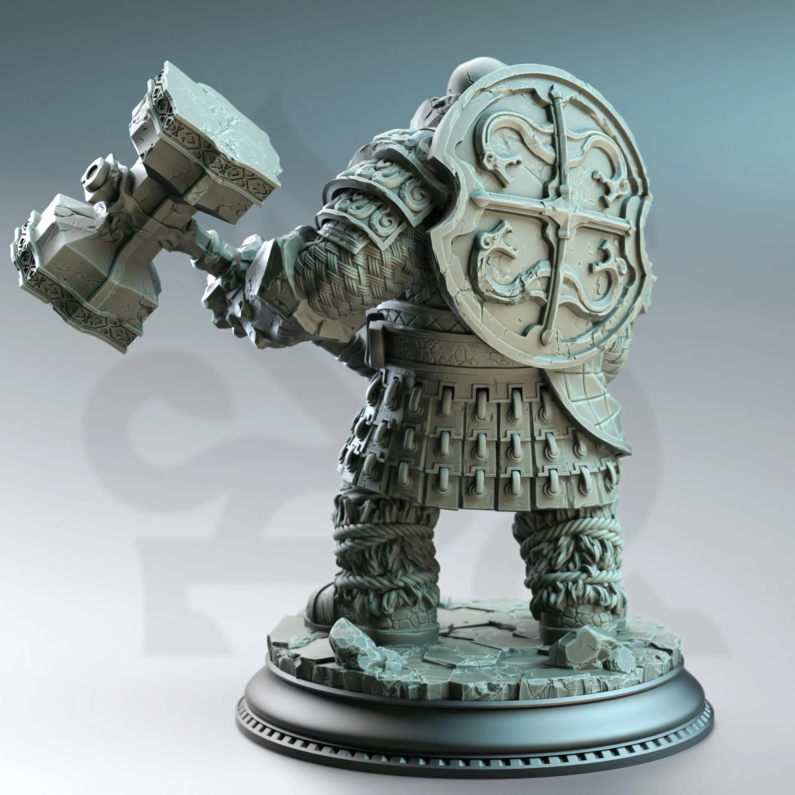 Kilroy of Voksnja – Earth Elemi Dwarf Cleric - Image 3