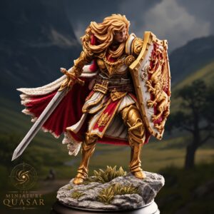 Lydia the Untarnished – Golden Griffin Sergeant