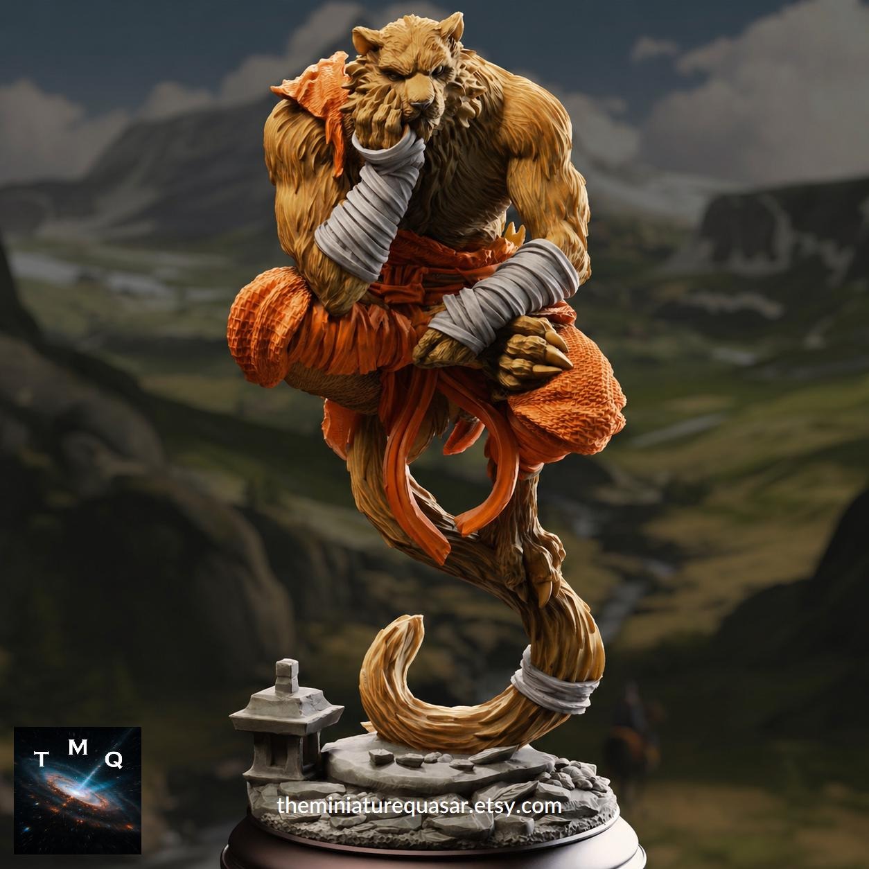 Raiko of the Wardens – Catfolk Wanderer