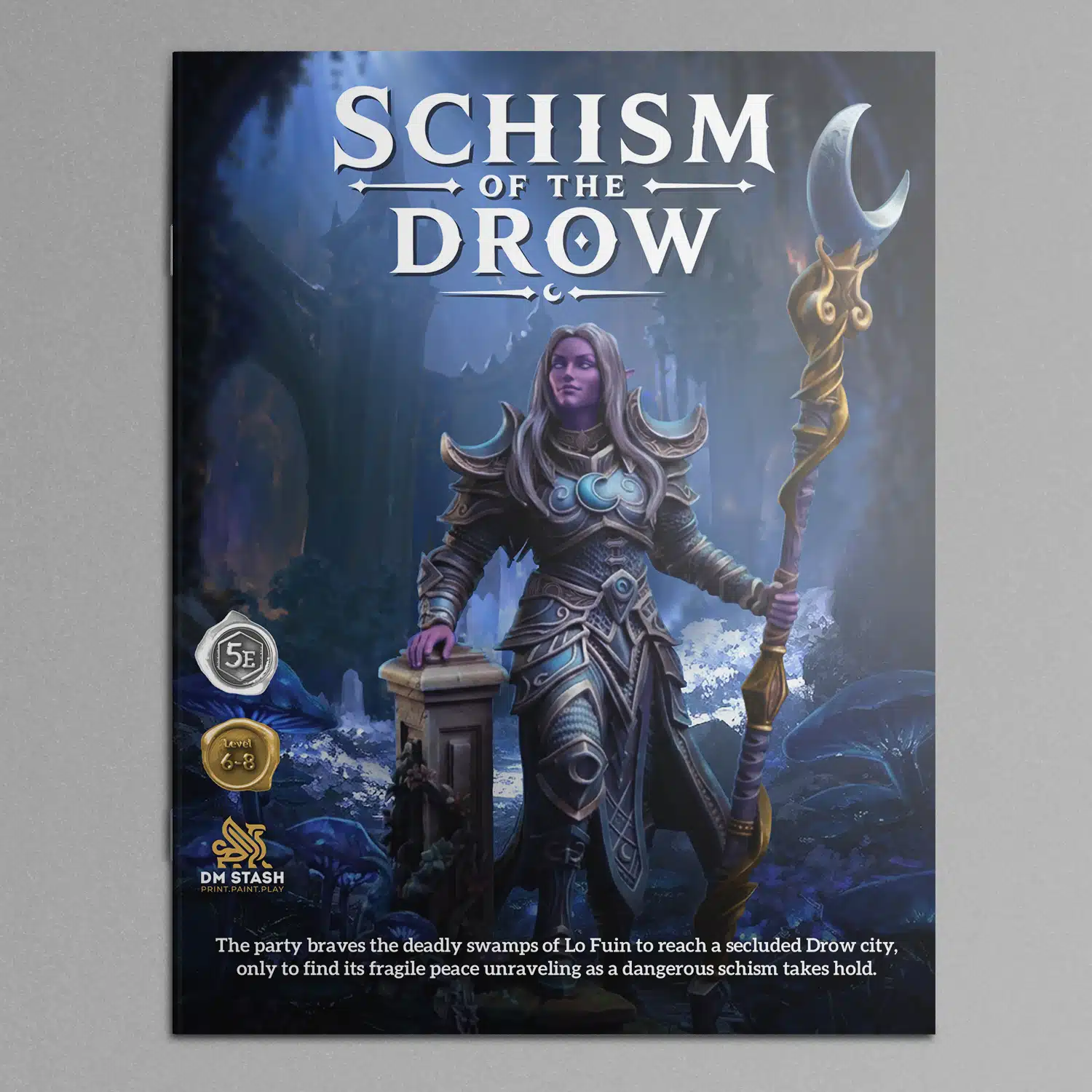 Schism of the Drow campaign cover